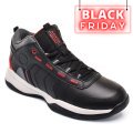 KINETIX, PANTOFI SPORT INALTI BLACK VAULT