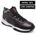 Kinetix, pantofi sport inalti black vault