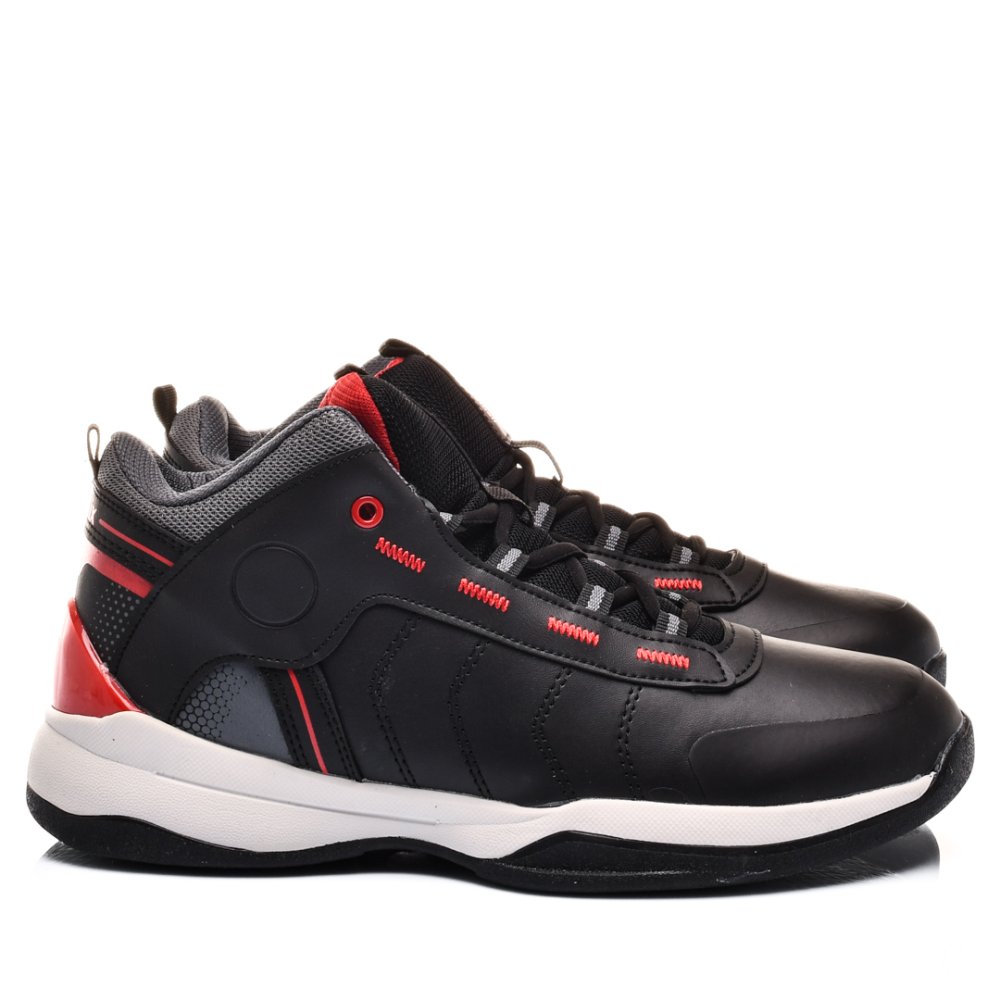 KINETIX, PANTOFI SPORT INALTI BLACK VAULT