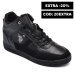 U.s. polo assn, pantofi sport inalti black persa