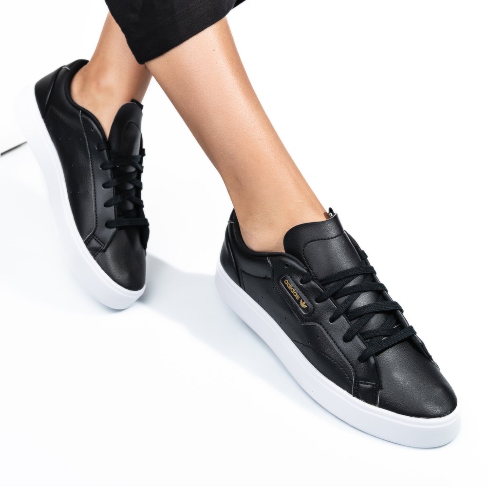 ADIDAS SLEEK W, PANTOFI SPORT BLACK