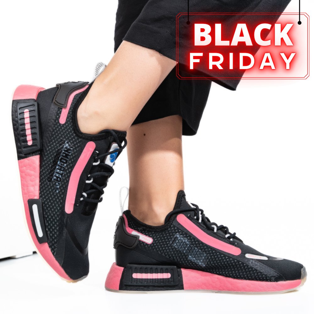 ADIDAS NMD_R1 SPECTOO W, PANTOFI SPORT BLACK PINK