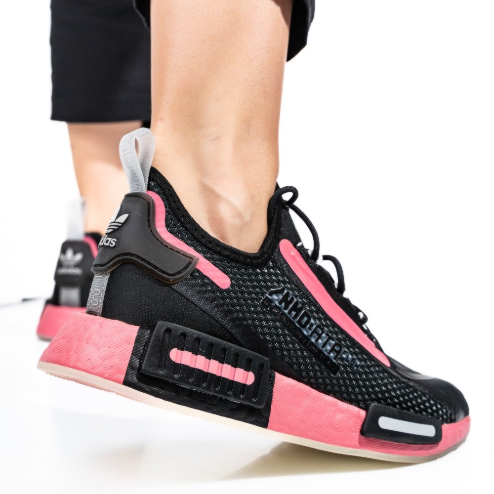 ADIDAS NMD_R1 SPECTOO W, PANTOFI SPORT BLACK PINK