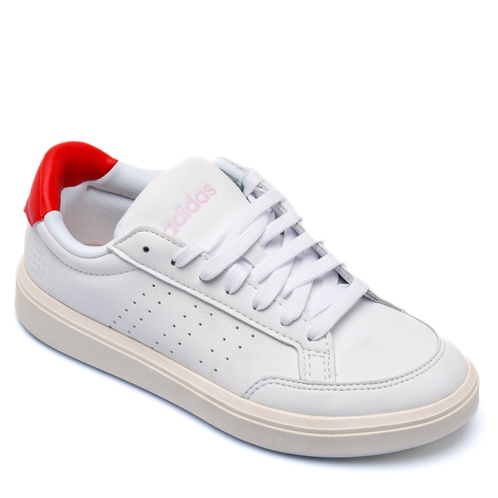 ADIDAS, PANTOFI SPORT WHITE NOVA COURT