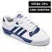 Adidas, pantofi sport white blue rivalry low