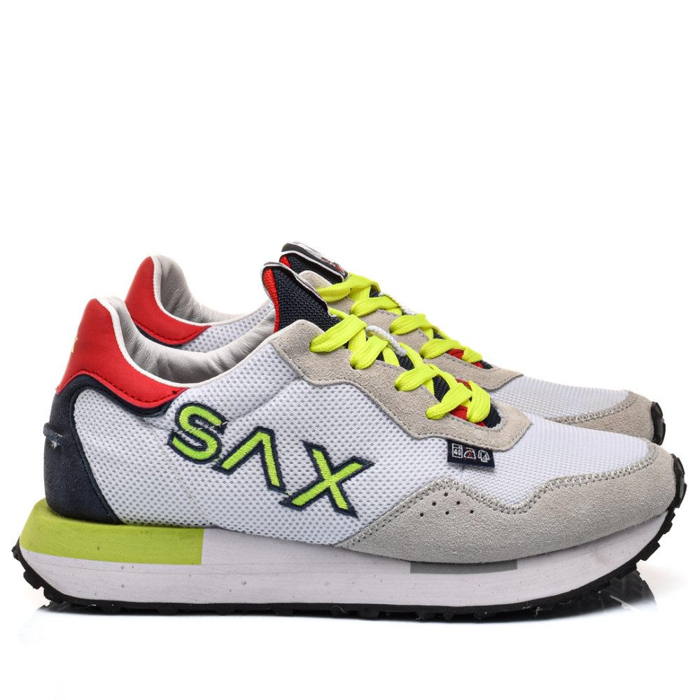 SAX, PANTOFI SPORT WHITE PIELE NATURALA SAM315066