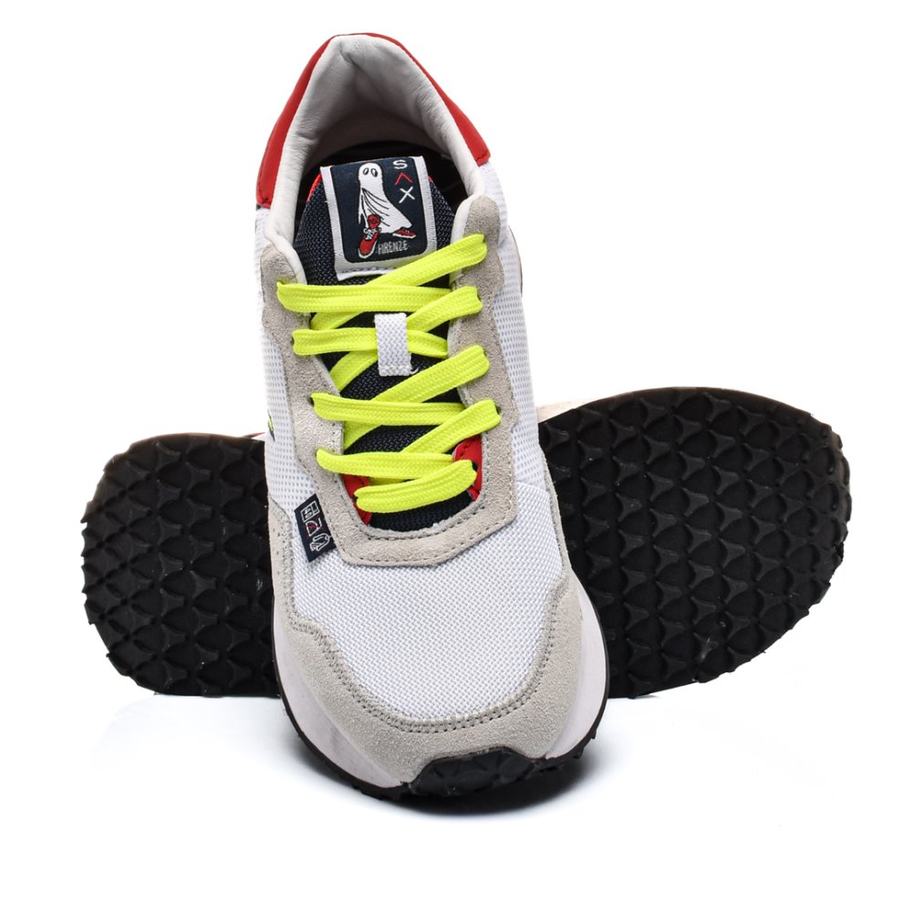 SAX, PANTOFI SPORT WHITE PIELE NATURALA SAM315066