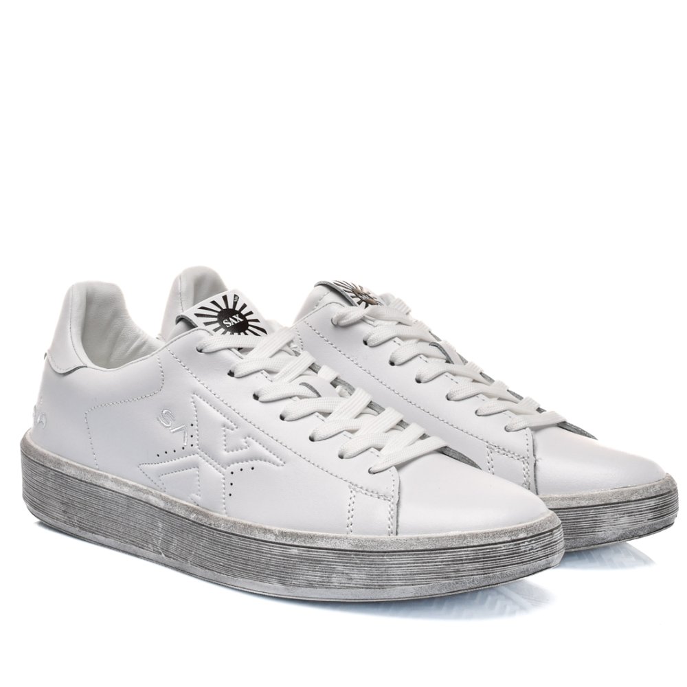 SAX, PANTOFI SPORT WHITE PIELE NATURALA SAM324714