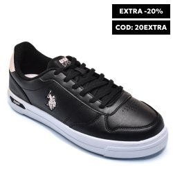 U.S. POLO ASSN, PANTOFI SPORT BLACK ELLIS-3PR