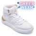 Kinetix, pantofi sport inalti white glesa-hi