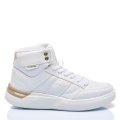 KINETIX, PANTOFI SPORT INALTI WHITE GLESA-HI