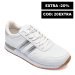 Kinetix, pantofi sport white piero