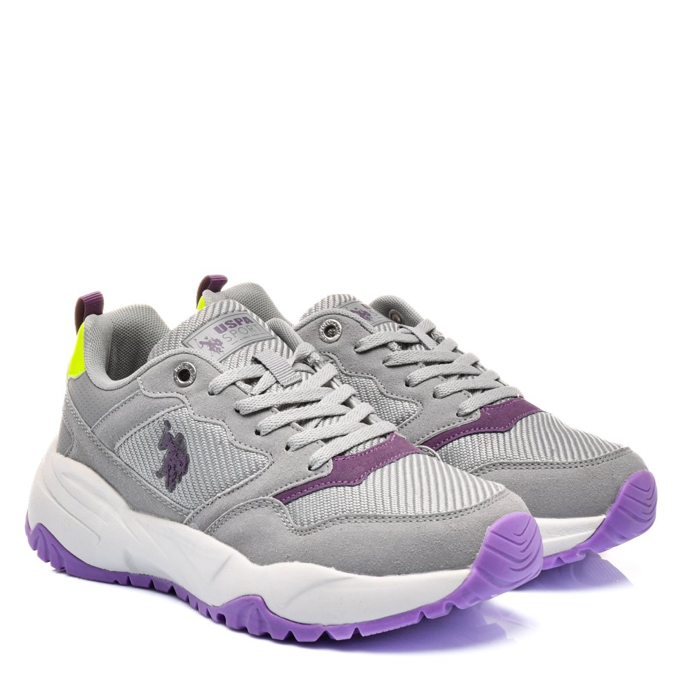 U.S. POLO ASSN, PANTOFI SPORT GREY SENSEI-WMN