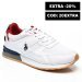 U.s. polo assn, pantofi sport white palmas