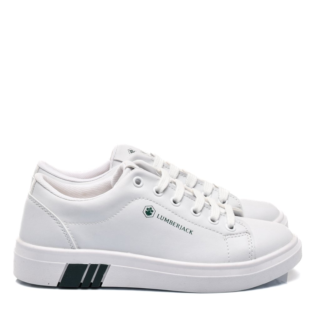 LUMBERJACK, PANTOFI SPORT WHITE GREEN TINA