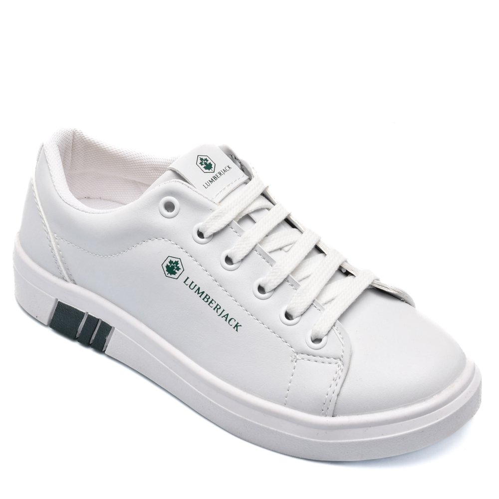 LUMBERJACK, PANTOFI SPORT WHITE GREEN TINA