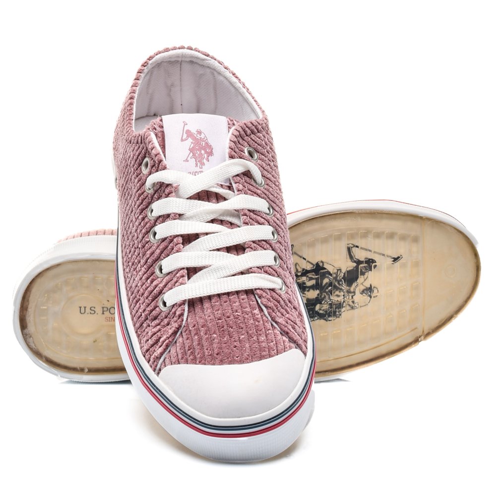 U.S. POLO ASSN, PANTOFI SPORT PINK SUEDE PENELOPE-2PR