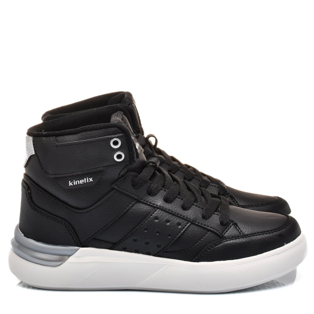 KINETIX, PANTOFI SPORT INALTI BLACK GLESA-HI