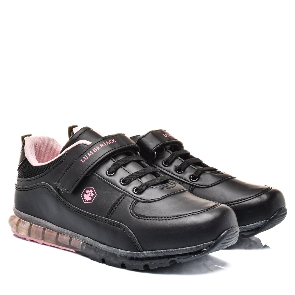 LUMBERJACK, PANTOFI SPORT BLACK PINK CAP