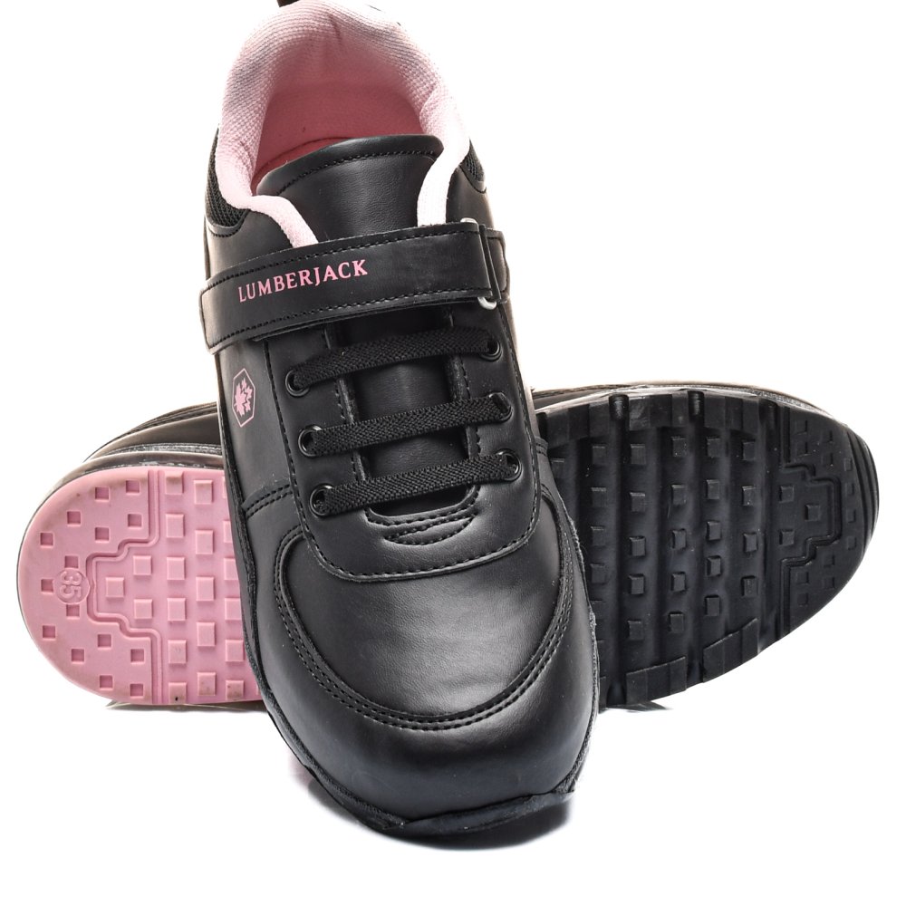 LUMBERJACK, PANTOFI SPORT BLACK PINK CAP