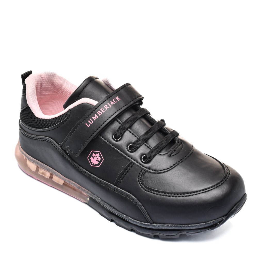 LUMBERJACK, PANTOFI SPORT BLACK PINK CAP