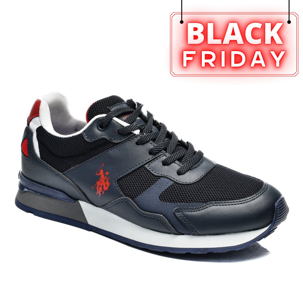 U.S. POLO ASSN, PANTOFI SPORT NAVY PALMAS