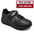 KINETIX, PANTOFI SPORT COPII BLACK MARNED