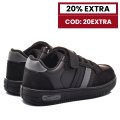 KINETIX, PANTOFI SPORT COPII BLACK GREY MALIBU