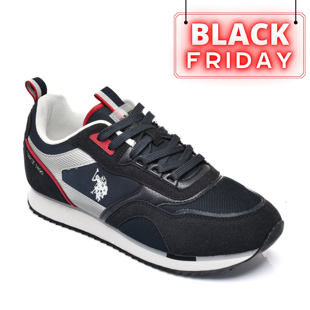 U.S. POLO ASSN, PANTOFI SPORT NAVY MEDI