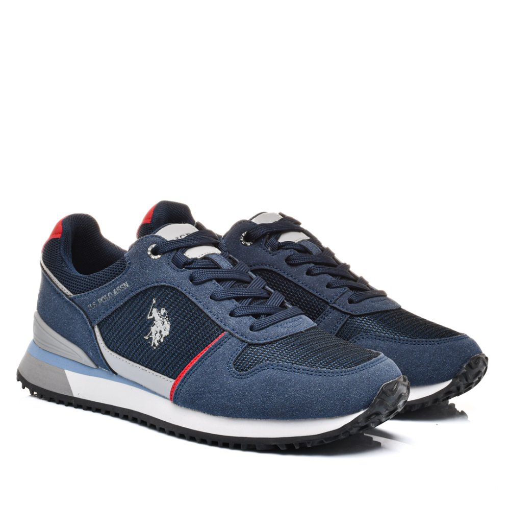 U.S. POLO ASSN, PANTOFI SPORT NAVY GREY TIZIAN