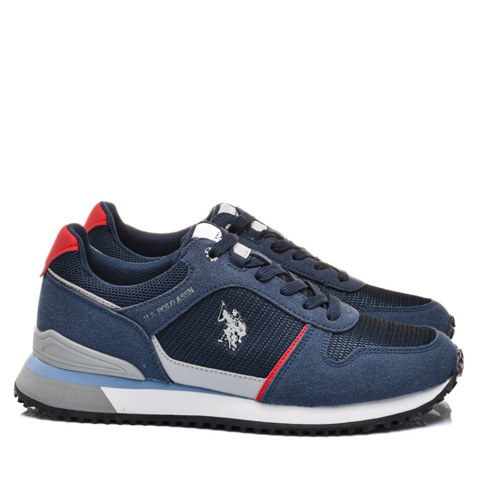 U.S. POLO ASSN, PANTOFI SPORT NAVY GREY TIZIAN