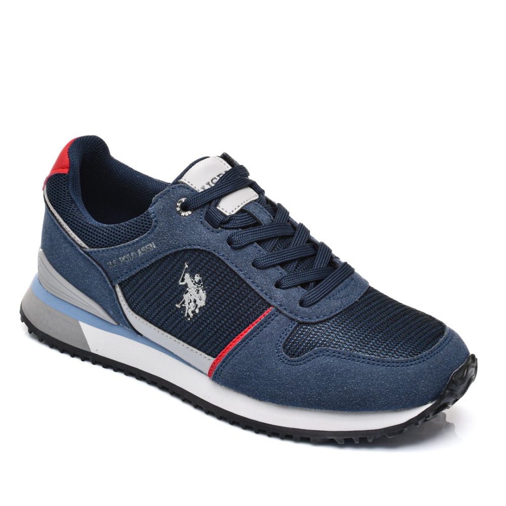 U.S. POLO ASSN, PANTOFI SPORT NAVY GREY TIZIAN