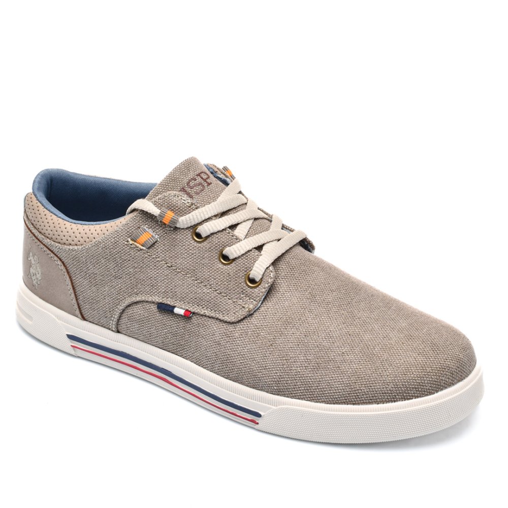 U.S. POLO ASSN, PANTOFI BEIGE FLYWELL