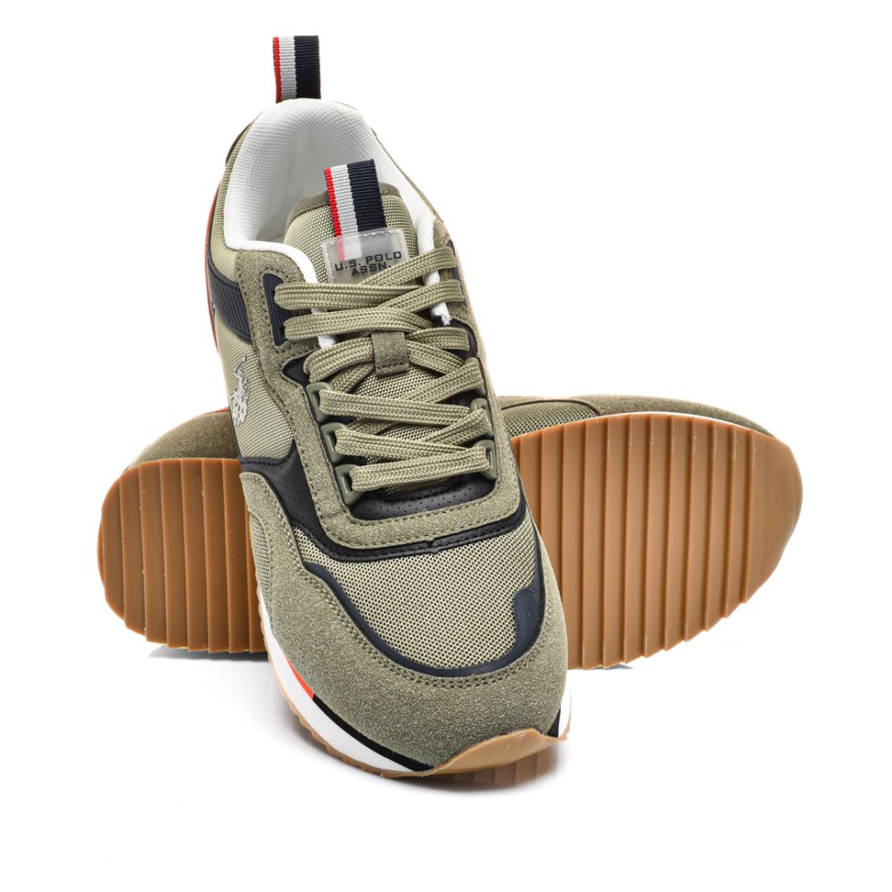 U.S. POLO ASSN, PANTOFI SPORT KHAKI MEDI