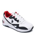 U.S. POLO ASSN, PANTOFI SPORT WHITE RED HUSKY