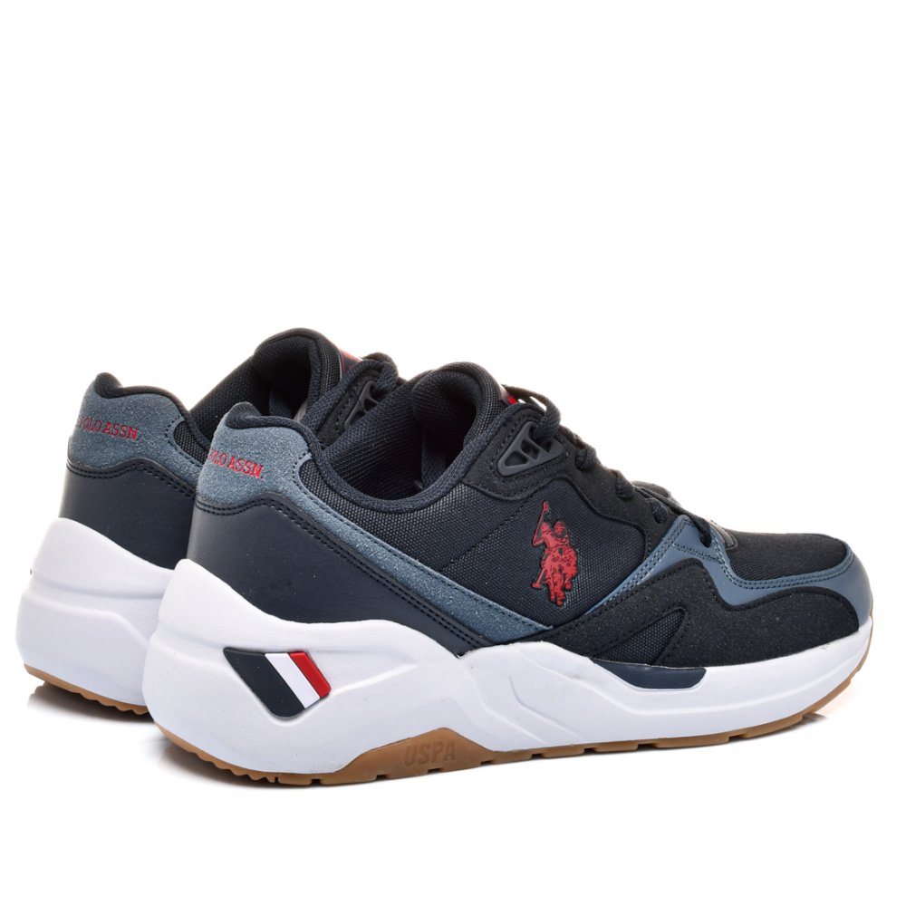 U.S. POLO ASSN, PANTOFI SPORT NAVY RED HUSKY