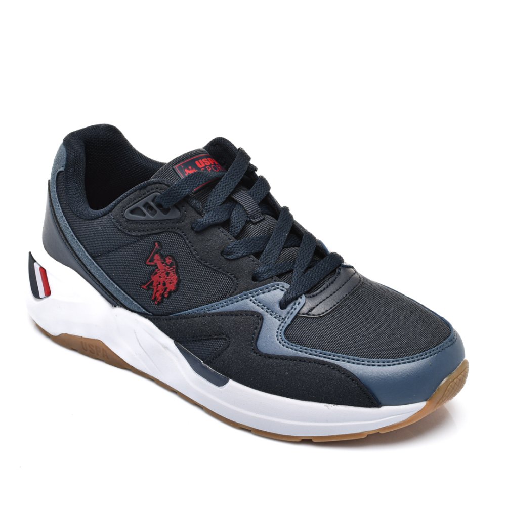 U.S. POLO ASSN, PANTOFI SPORT NAVY RED HUSKY