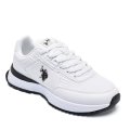 U.S. POLO ASSN, PANTOFI SPORT WHITE MARCUS