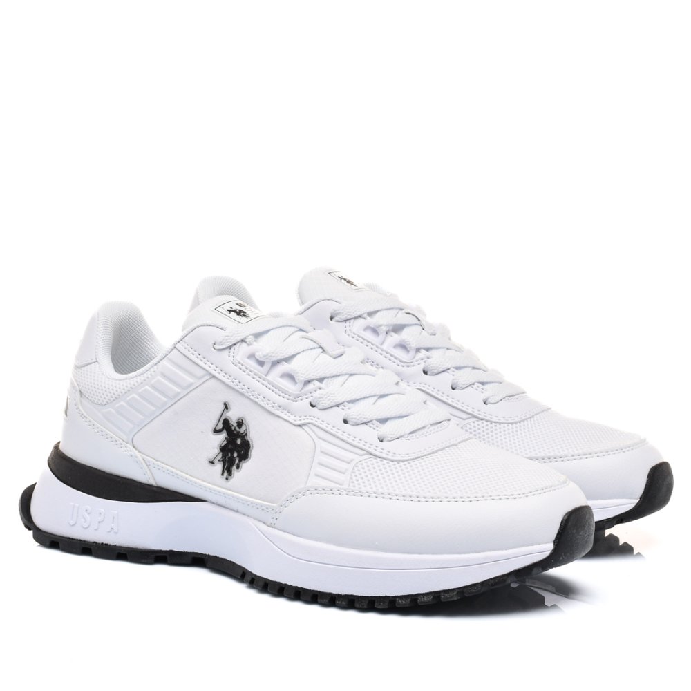 U.S. POLO ASSN, PANTOFI SPORT WHITE MARCUS