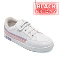 U.S. POLO ASSN, PANTOFI SPORT COPII WHITE PINK JAMAL-3FX