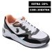 U.s. polo assn, pantofi sport white black husky