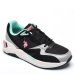 U.s. polo assn, pantofi sport black pink husky