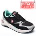 U.s. polo assn, pantofi sport black pink husky