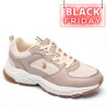 U.S. POLO ASSN, PANTOFI SPORT BEIGE SORLEY