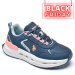 U.s. polo assn, pantofi sport navy pink