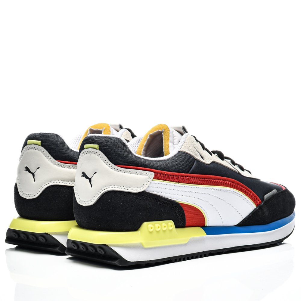 PUMA, PANTOFI SPORT BLACK CITY RIDE