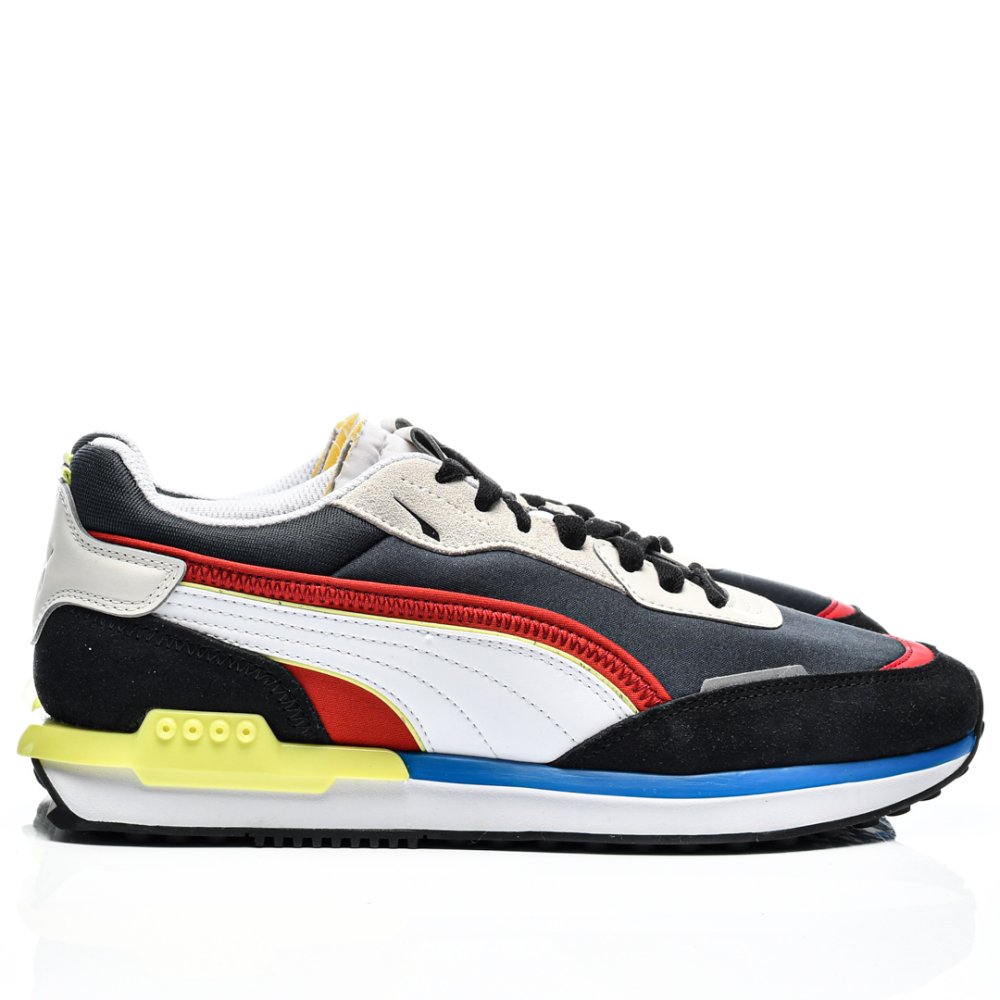 PUMA, PANTOFI SPORT BLACK CITY RIDE