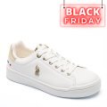 U.S. POLO ASSN, PANTOFI SPORT BEIGE PELO