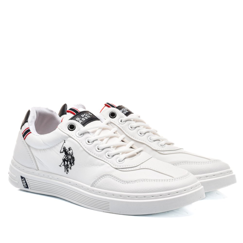 U.S. POLO ASSN, PANTOFI SPORT WHITE BENT001