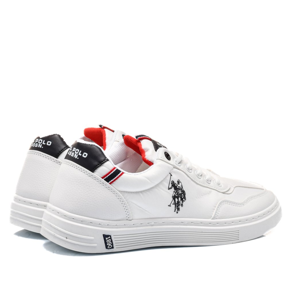 U.S. POLO ASSN, PANTOFI SPORT WHITE BENT001